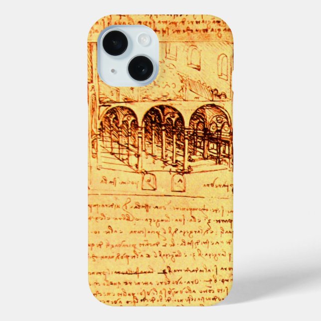 FUNDA DE Case-Mate PARA iPhone ARQUITECTURA DE RENACIMIENTO,ARQUITECTO,INGENIERO (Reverso )