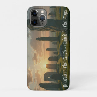 Funda Para iPhone 11 Pro Arraigada a la tierra, guiada por las estrellas