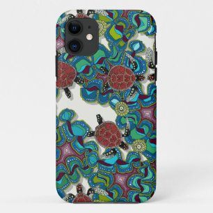 Funda Para iPhone 11 arrecife de tortuga