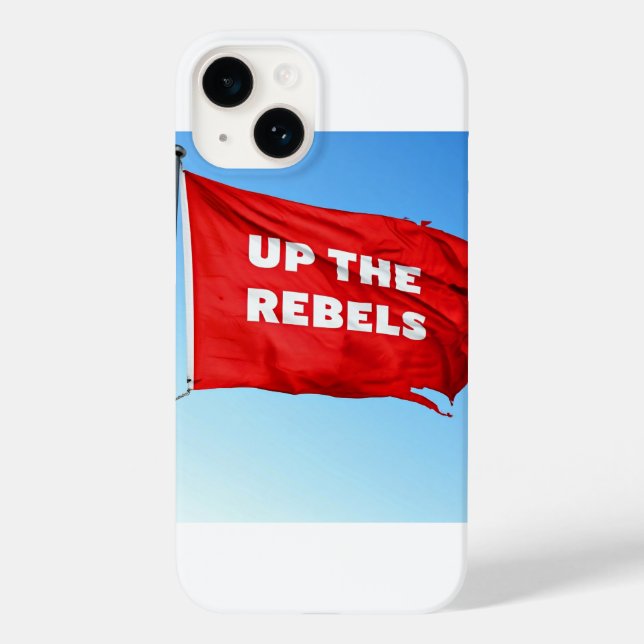 Funda De Case-Mate Para iPhone Arriba de los rebeldes (Reverso )