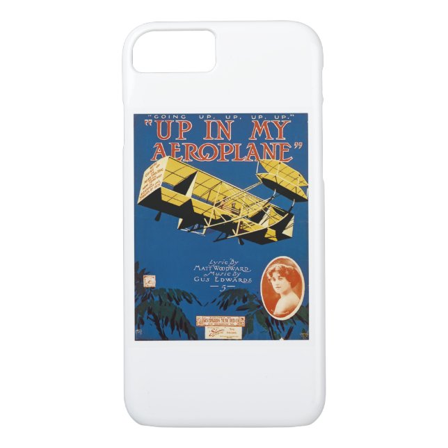 Funda De Case-Mate Para iPhone Arriba en mi avión (Reverso)