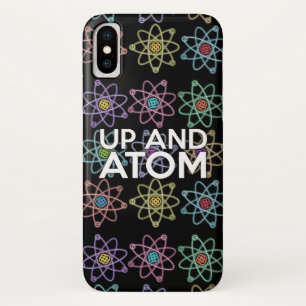 FUNDA PARA iPhone X ARRIBA Y ÁTOMO