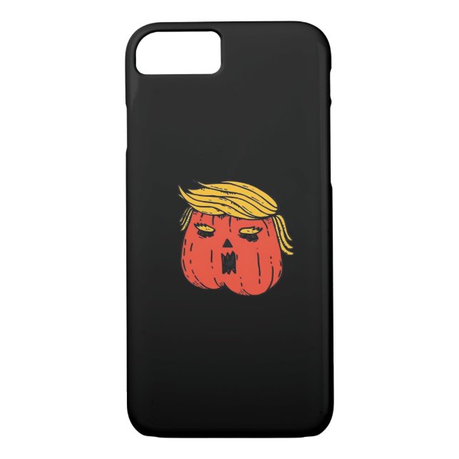 Funda De Case-Mate Para iPhone Arrójalo Como Una Calabaza Trumpkin Halloween El (Reverso)