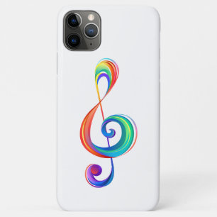 Funda Para iPhone 11 Pro Max Arroyo arcoiris estratificado