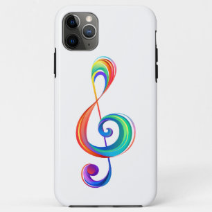 Funda Para iPhone 11 Pro Max Arroyo arcoiris estratificado