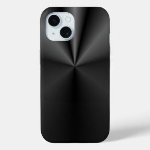 Funda Para iPhone 15 Arroz y paño: cepillado Metalizado