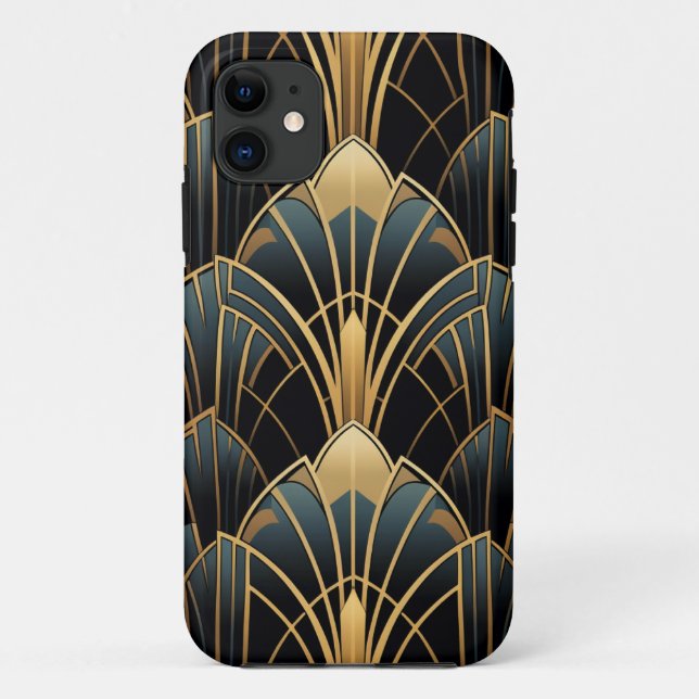 Funda De Case-Mate Para iPhone Art Deco (Reverso)