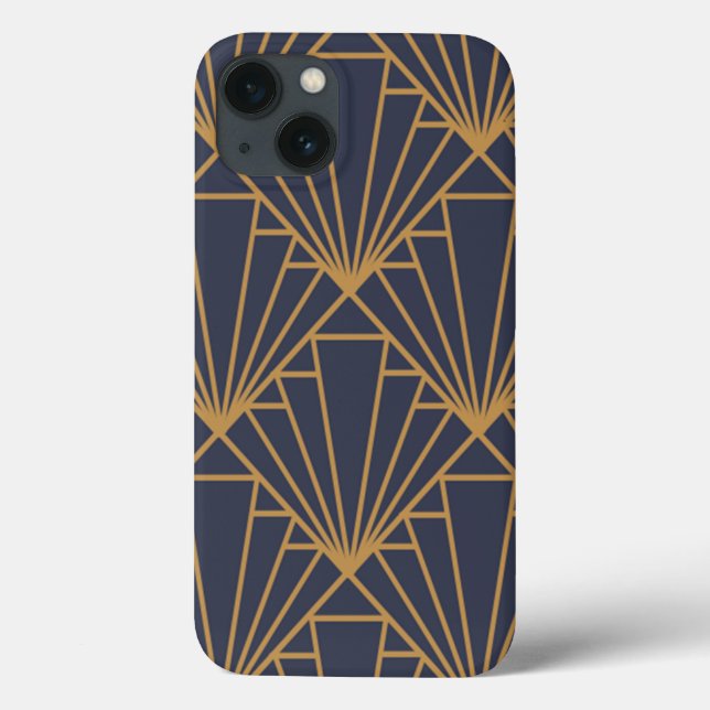 Funda De Case-Mate Para iPhone Art Deco  (Reverso)
