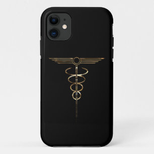 Funda Para iPhone 11 Art Deco Caduceus