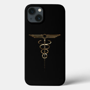 Funda Para iPhone 13 Art Deco Caduceus