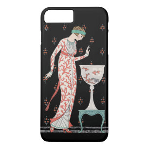 Funda Para iPhone 8 Plus/7 Plus Art Deco George Barbier Goldfish iPhone 7 Pluscase