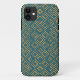 Funda Para iPhone 11 Art Deco turquesa