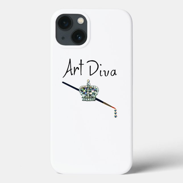 Funda De Case-Mate Para iPhone "Art Diva" (Reverso)