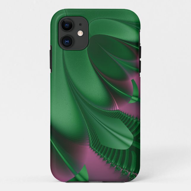 Funda De Case-Mate Para iPhone Art Fractal 062 EML (Reverso)