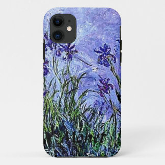 Funda Para iPhone 11 Art Monet Irises