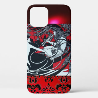 TITLE_SEO2 ART NOUVEAU PAN , DAMASCO BLANCO NEGRO ROJO