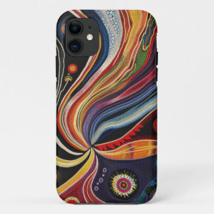 Funda Para iPhone 11 Arte aborigen australiano