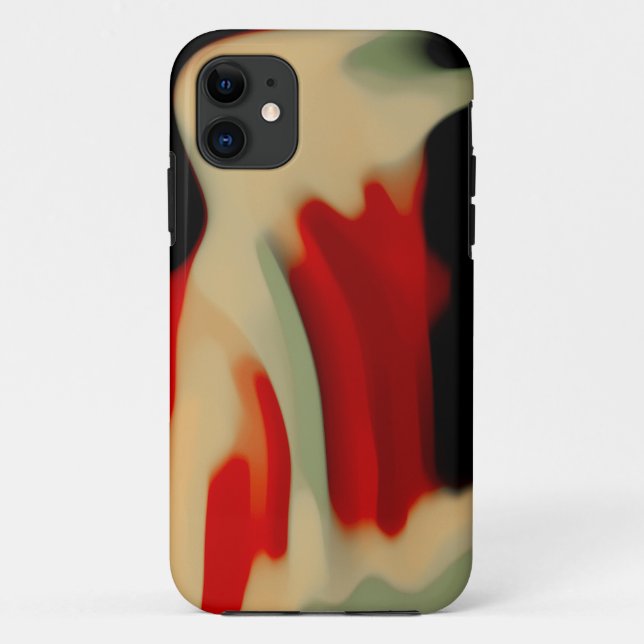 Funda De Case-Mate Para iPhone Arte abstracto (Reverso)