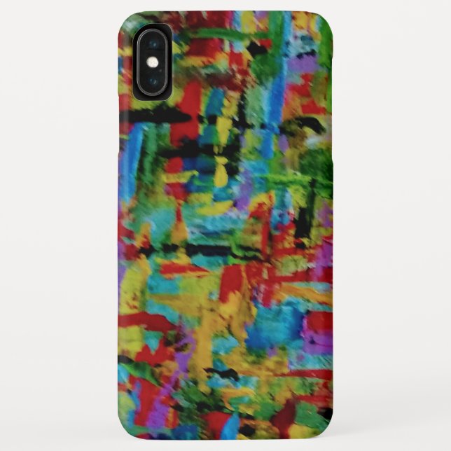 Funda De Case-Mate Para iPhone arte abstracto (Reverso)