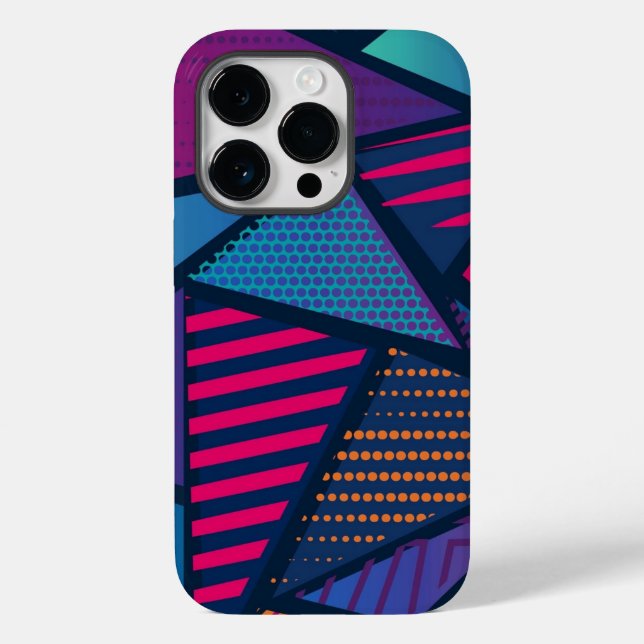 Funda De Case-Mate Para iPhone Arte abstracto (Reverso )