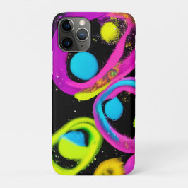 Funda Para iPhone 11 Pro arte abstracto brillante