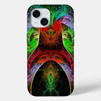 Funda Para iPhone 15 Arte abstracto carnaval