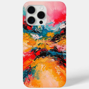 Funda Para iPhone 15 Pro Max Arte Abstracto Colorido