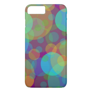Funda Para iPhone 8 Plus/7 Plus Arte Abstracto de Círculos Coloridos