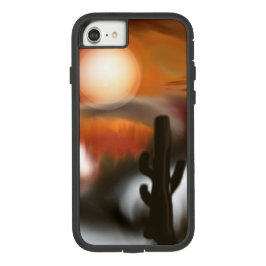 Funda Para iPhone 13 Arte abstracto de fuego e hielo en el suroeste