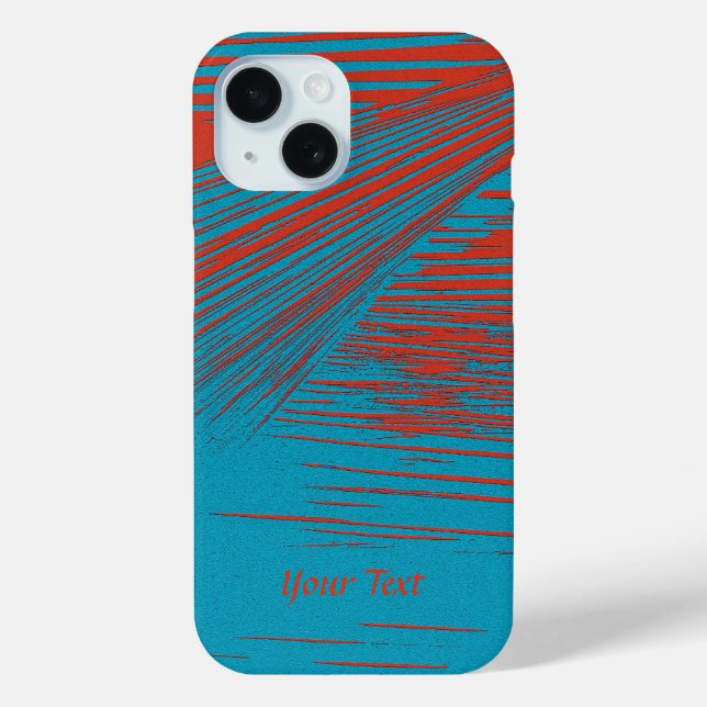 Funda De Case-Mate Para iPhone Arte abstracto de Guay - Personalizable (Reverso )