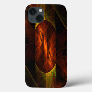 Funda Para iPhone 13 Arte abstracto de la jungla de Mystique