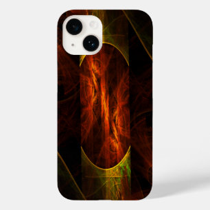 Funda Para iPhone 14 De Case-Mate Arte abstracto de la jungla de Mystique