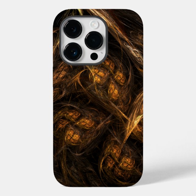 Funda De Case-Mate Para iPhone Arte abstracto de la Madre Tierra (Reverso )