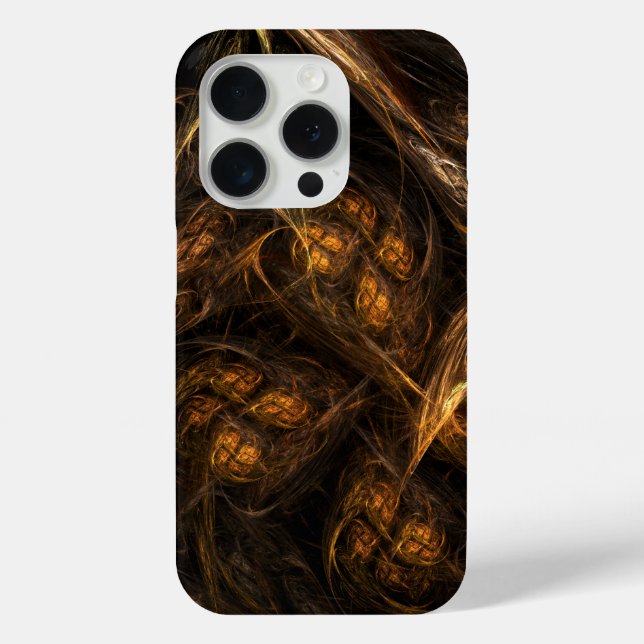 Funda De Case-Mate Para iPhone Arte abstracto de la Madre Tierra (Reverso )