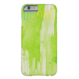 Funda Barely There Para iPhone 6 arte abstracto de la verde lima