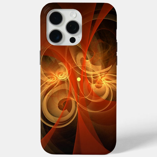 Funda De Case-Mate Para iPhone Arte abstracto de magia matutina (Reverso )
