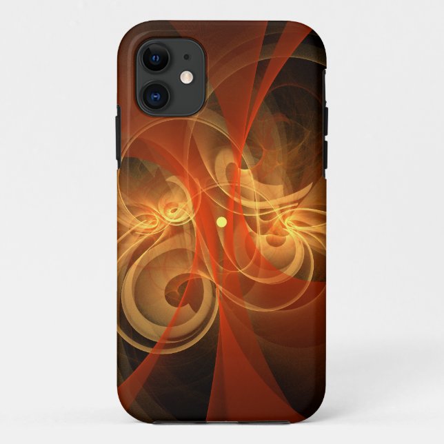 Funda De Case-Mate Para iPhone Arte abstracto de magia matutina (Reverso)