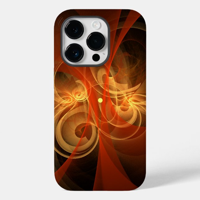 Funda De Case-Mate Para iPhone Arte abstracto de magia matutina (Reverso )