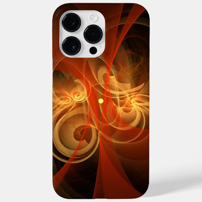 Funda De Case-Mate Para iPhone Arte abstracto de magia matutina (Reverso)
