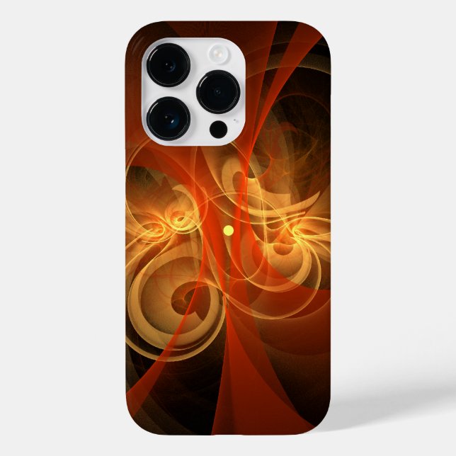 Funda De Case-Mate Para iPhone Arte abstracto de magia matutina (Reverso )