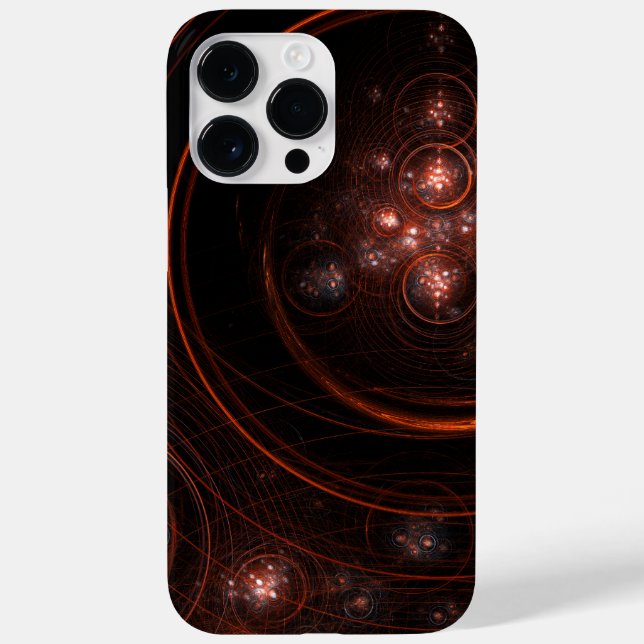 Funda De Case-Mate Para iPhone Arte abstracto de Starlight (Reverso)