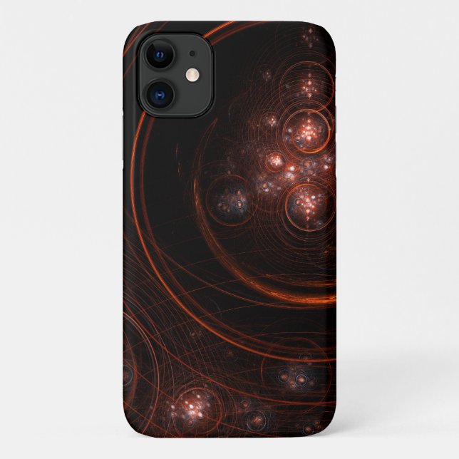 Funda De Case-Mate Para iPhone Arte abstracto de Starlight (Reverso)