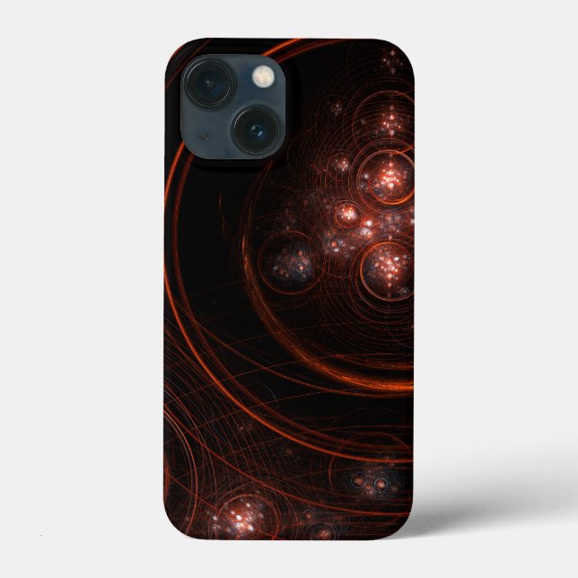 Funda De Case-Mate Para iPhone Arte abstracto de Starlight (Reverso )