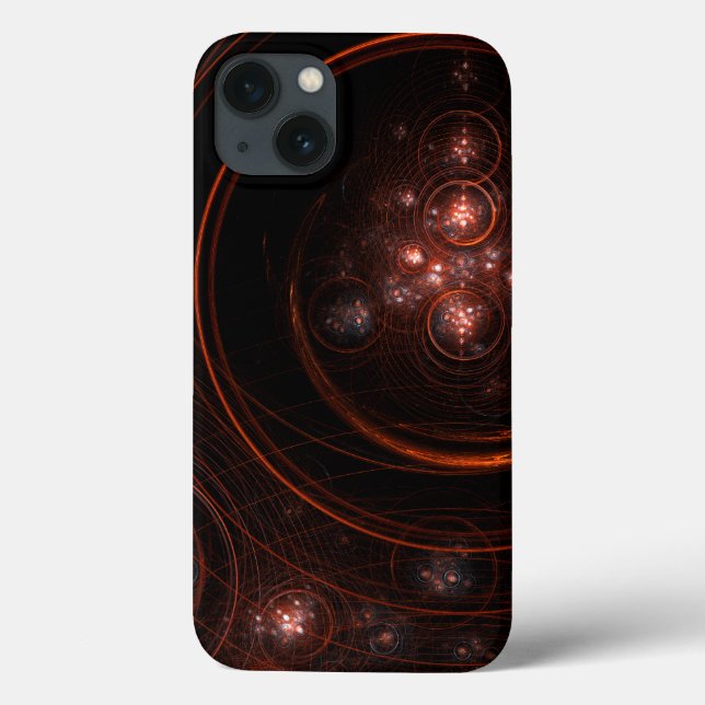 Funda De Case-Mate Para iPhone Arte abstracto de Starlight (Reverso)