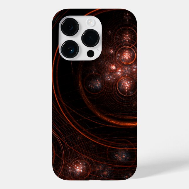 Funda De Case-Mate Para iPhone Arte abstracto de Starlight (Reverso )