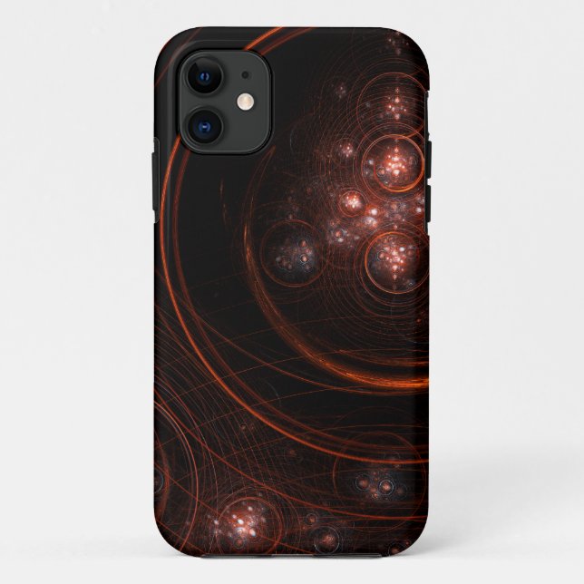 Funda De Case-Mate Para iPhone Arte abstracto de Starlight (Reverso)