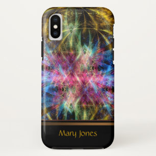 Funda Para iPhone X Arte abstracto fractal Case-Mate para iPhone 3