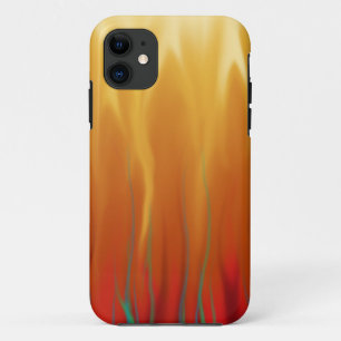 Funda Para iPhone 11 Arte abstracto - Fuego - Llamas de fondo