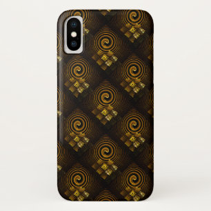 Funda Para iPhone X Arte abstracto moderno boho elegante patrón #502