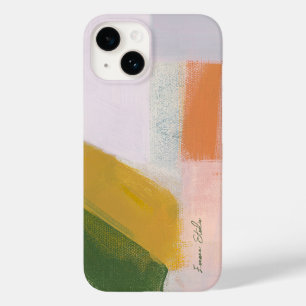 Funda Para iPhone 14 De Case-Mate Arte abstracto moderno colorido con nombre persona